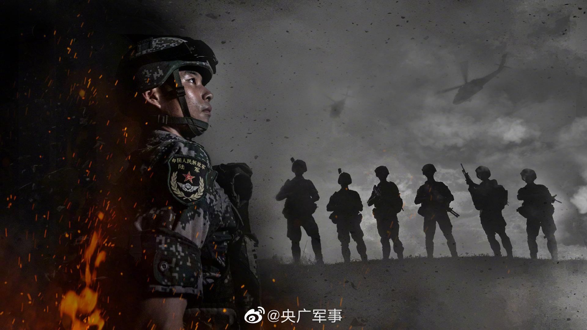 中国陆军霸气图片