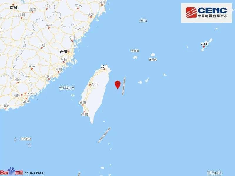 台湾海域6.4级地震，福建网友：多地震感强烈休闲区蓝鸢梦想 - Www.slyday.coM