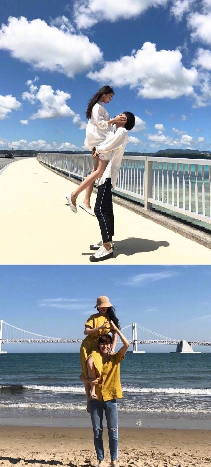 情侣拍照姿势大全