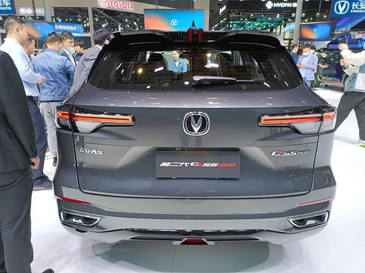 2021上海车展直击全新cs55plus亮相颜值尺寸双双升级