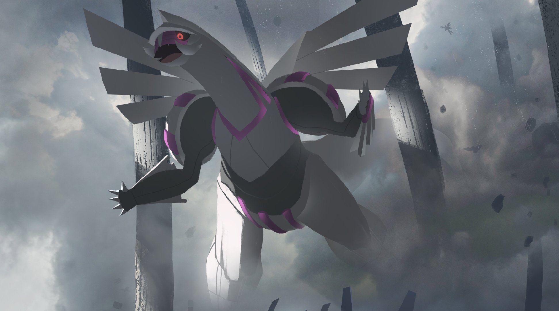 日本插画师 asteroid_ill (twi)绘制的宝可梦世界