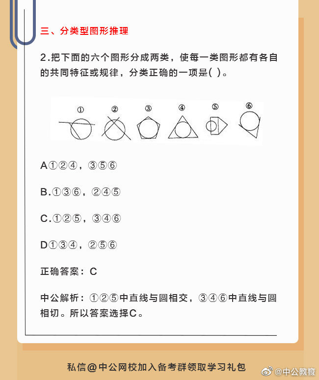 公务员考试行测图形推理常见规律及解题方法汇总!