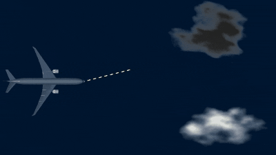 世界气象组织危险的晴空湍流在高空中,当空气稳定地水平流动时,飞 