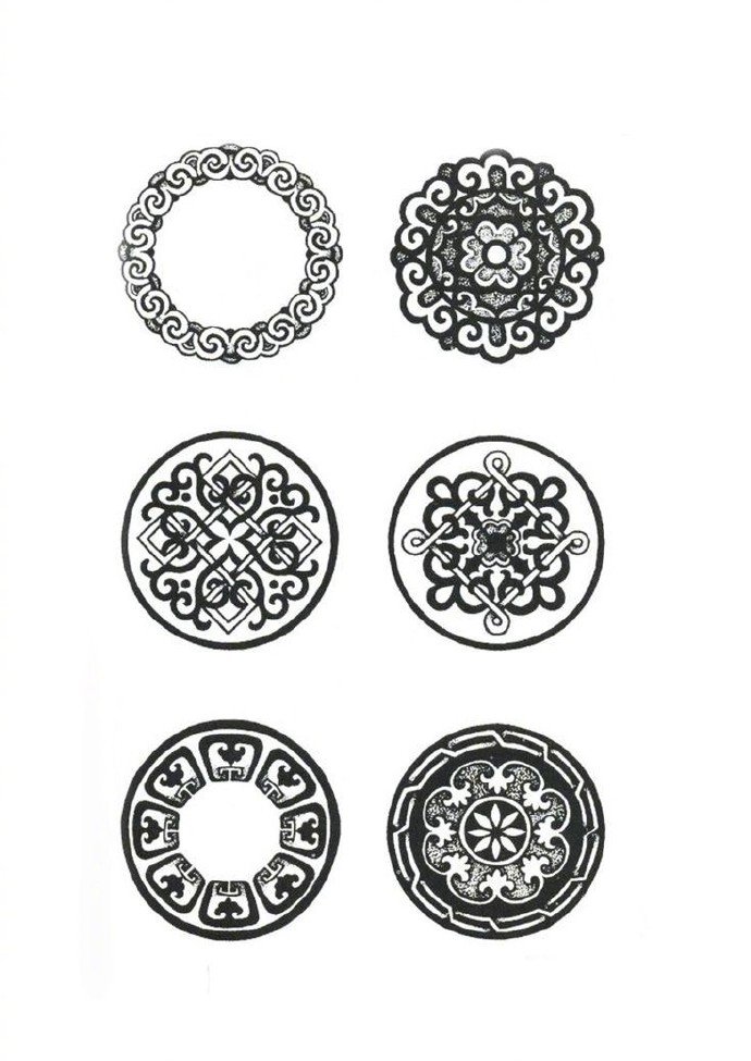 圆形图案设计合集