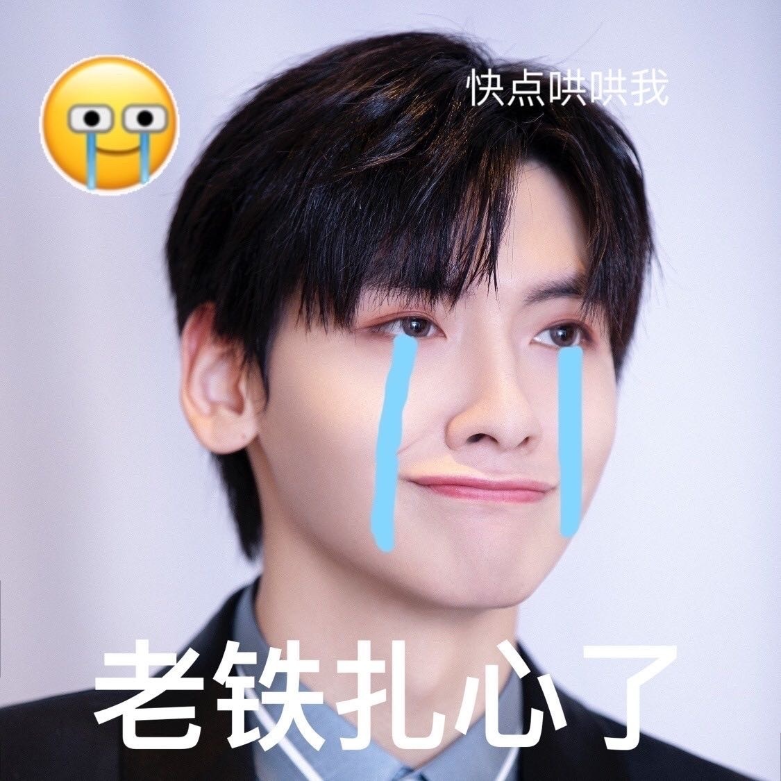 哈哈哈哈翟潇闻人间小可爱表情包太实用了