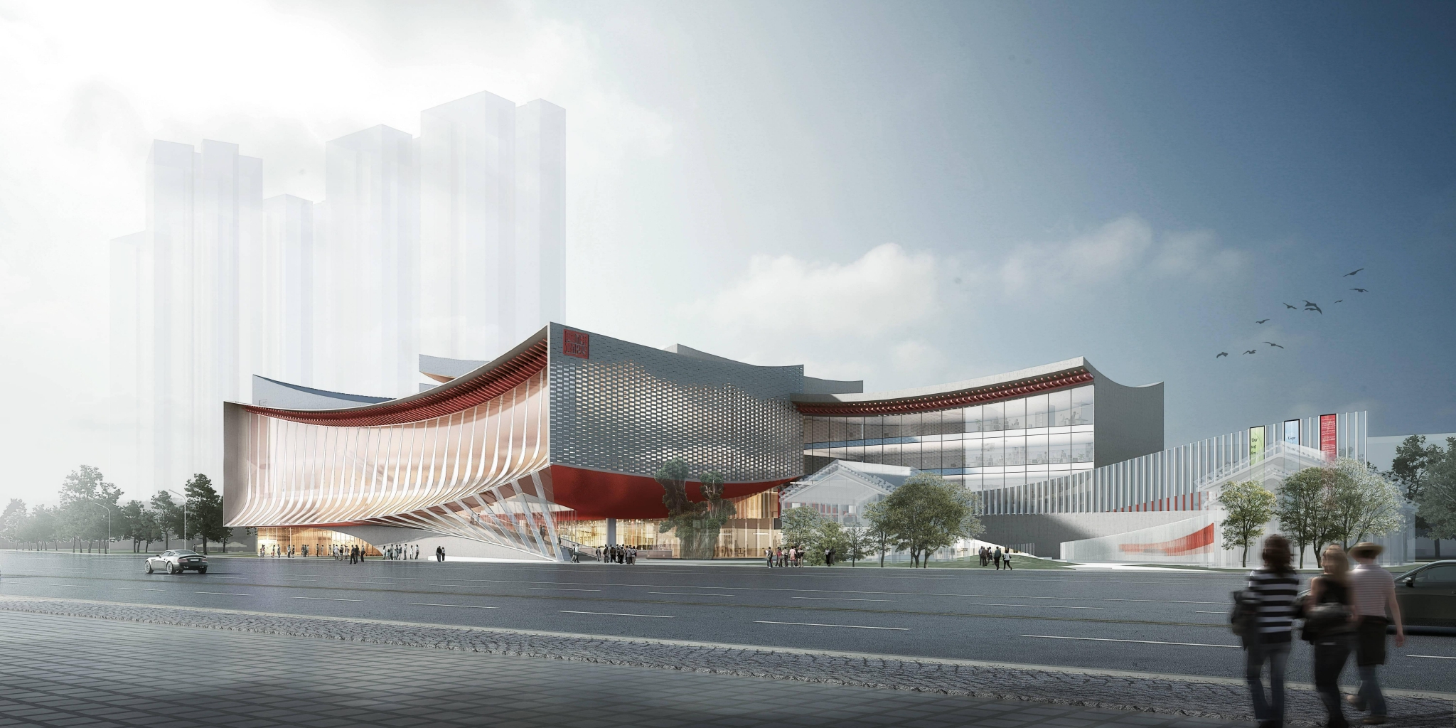 佛山粤剧人有自己的家啦佛山粤剧院封顶