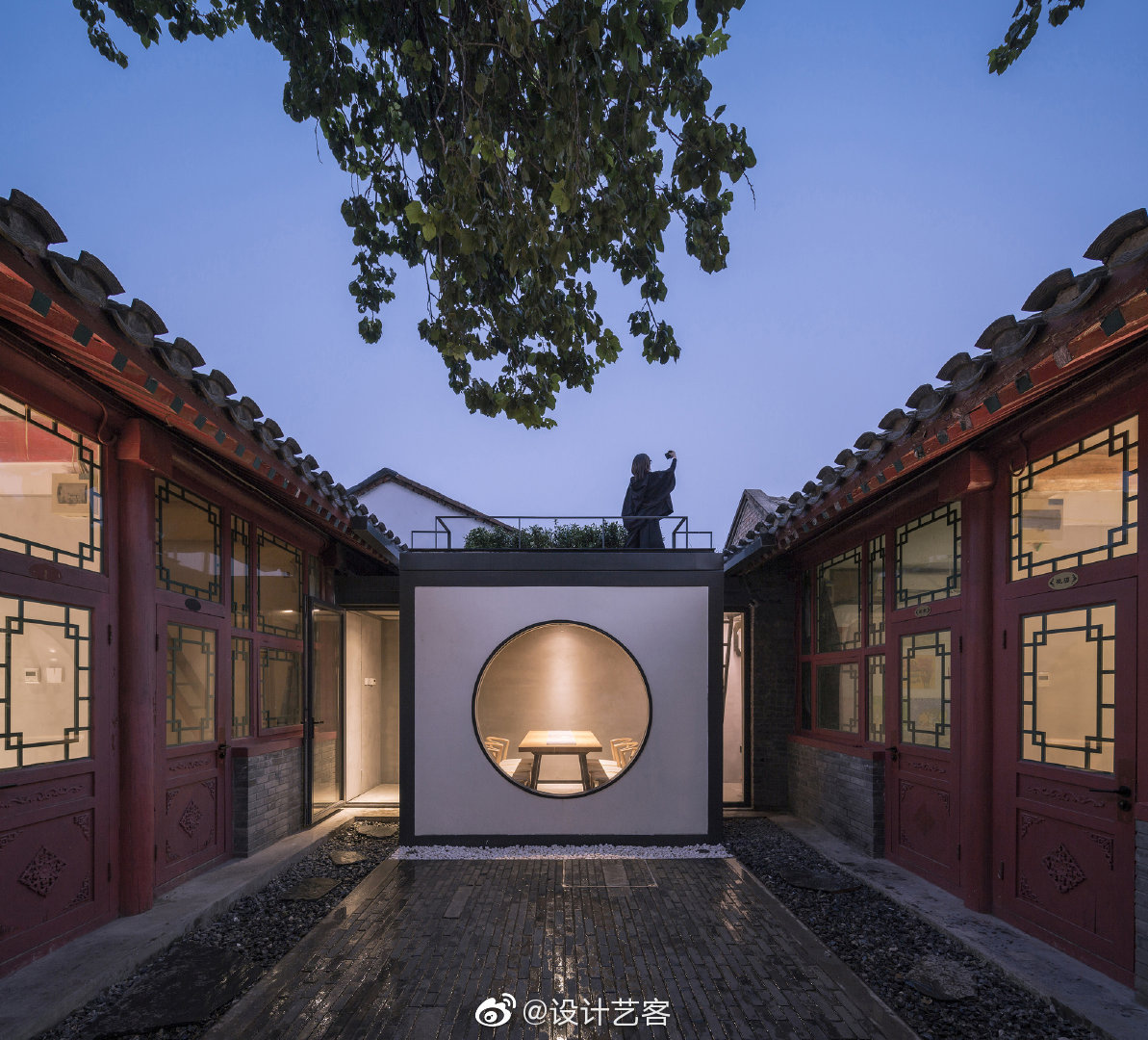 中式小院,惬意恬淡 .