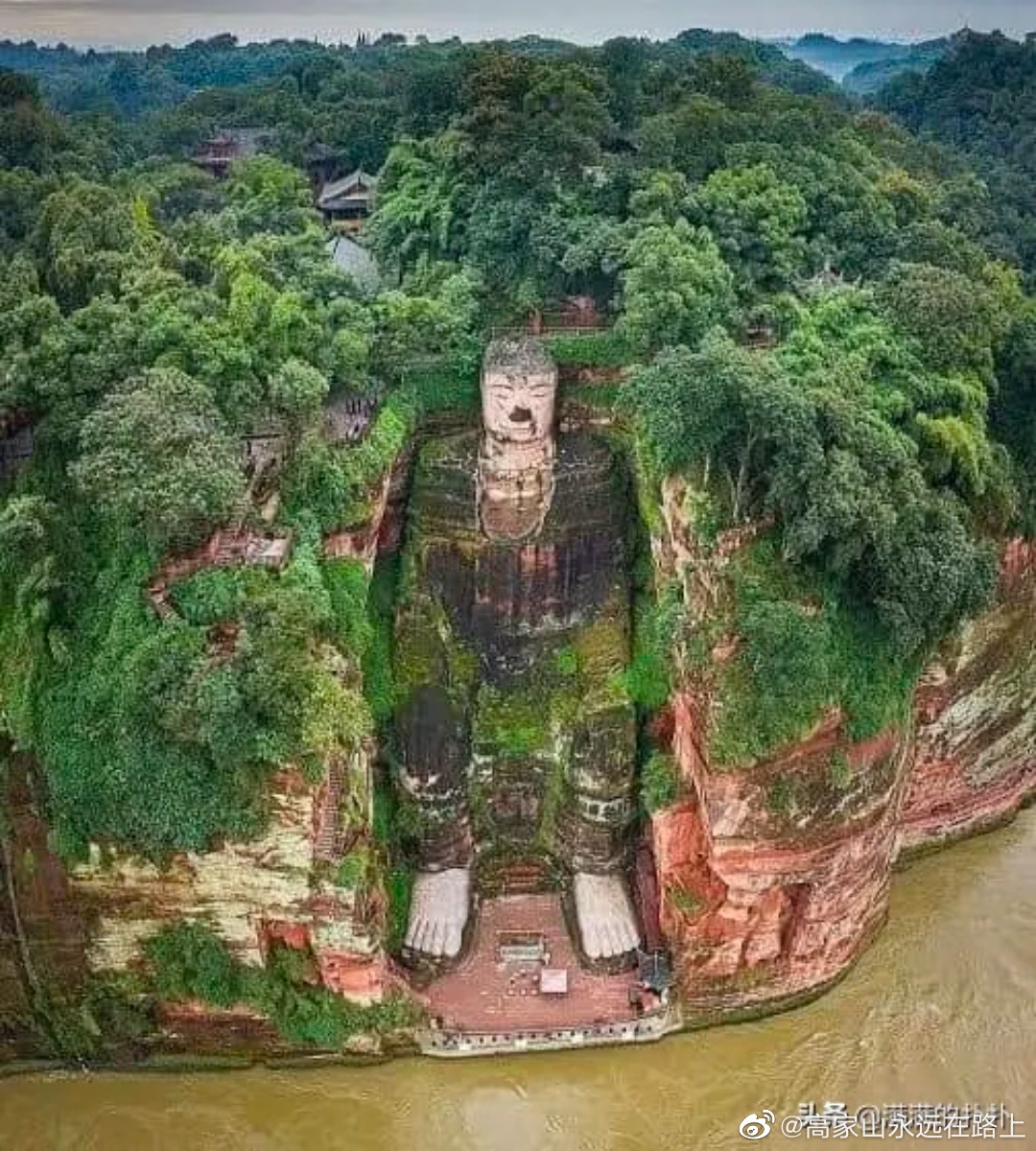 乐山大佛,威武霸气_高清图集_新浪网