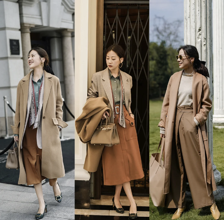 知性的搭配和颜色,愈沉静愈优雅,穿出职场女性的轻熟魅力