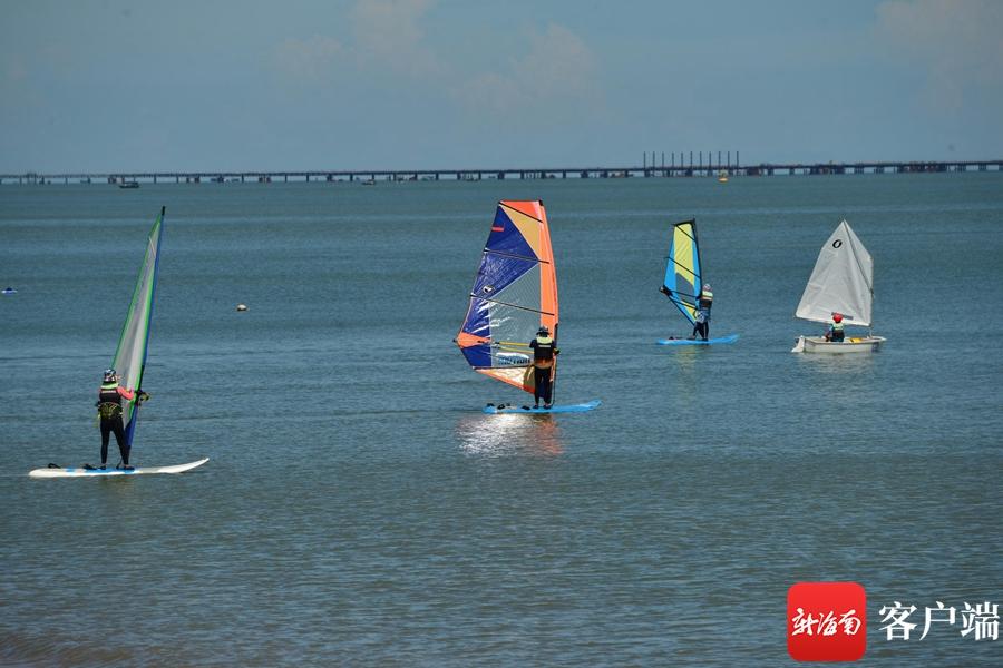 原创组图丨海南亲水活动 市民乐在其中休闲区蓝鸢梦想 - Www.slyday.coM