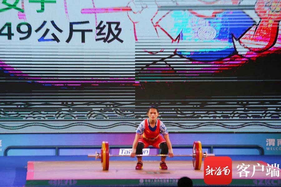 全运会举重女子49公斤级比赛结束 海南选手邓小芳获第9名休闲区蓝鸢梦想 - Www.slyday.coM