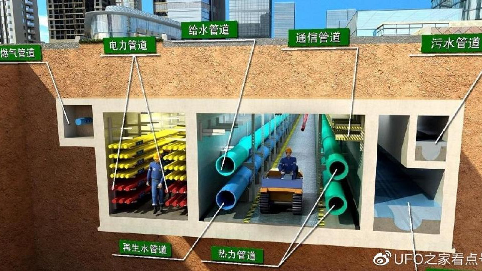 综合管廊修建成本那么高,却还要修建综合管廊,原因何在?|综合服务|地下综合管廊|管道|管线|基础设施_新浪新闻