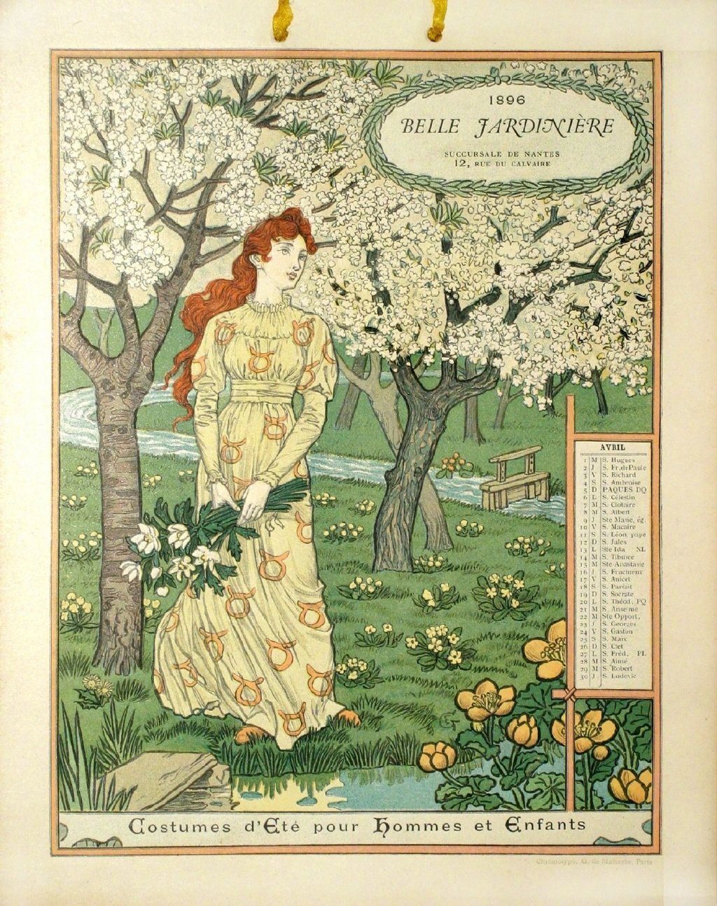 艺术家 欧仁.格拉塞（Eugène Grasset
