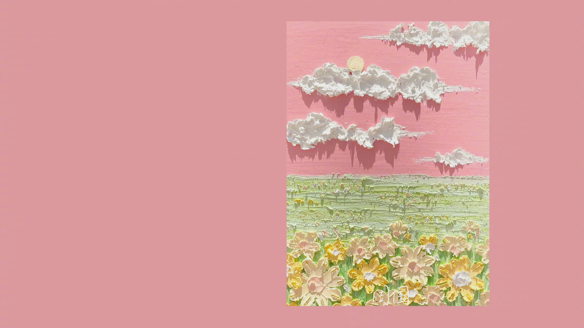 油画风格电脑壁纸每一张都好治愈cr