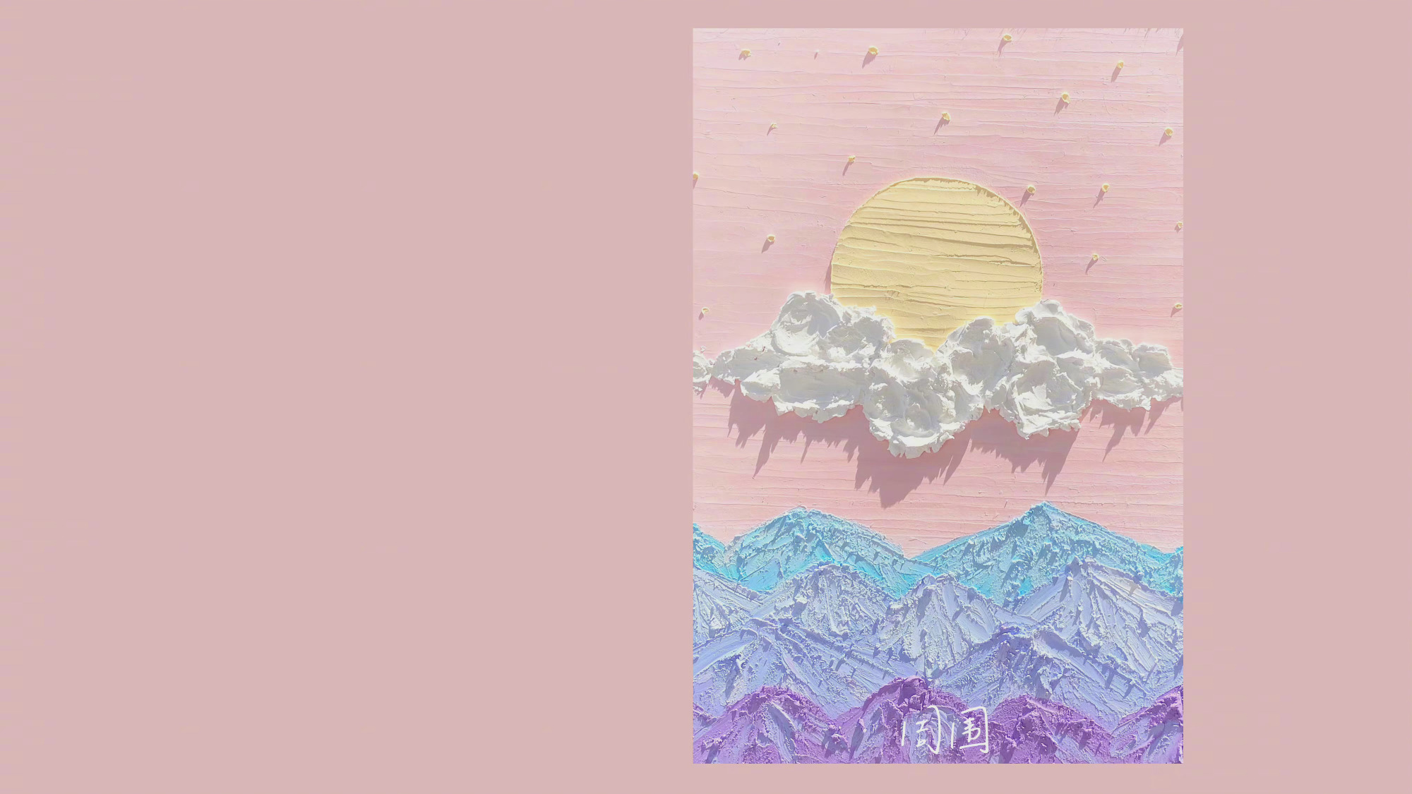 油画风格电脑壁纸每一张都好治愈cr