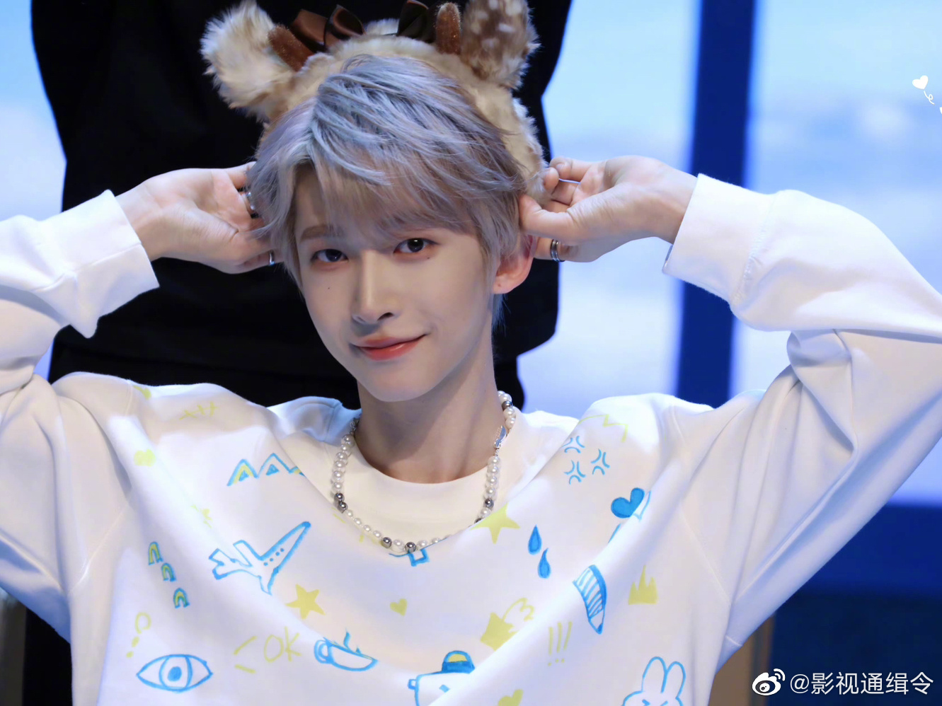 刘宇见面会造型,有被可爱到吗?_高清图集_新浪网