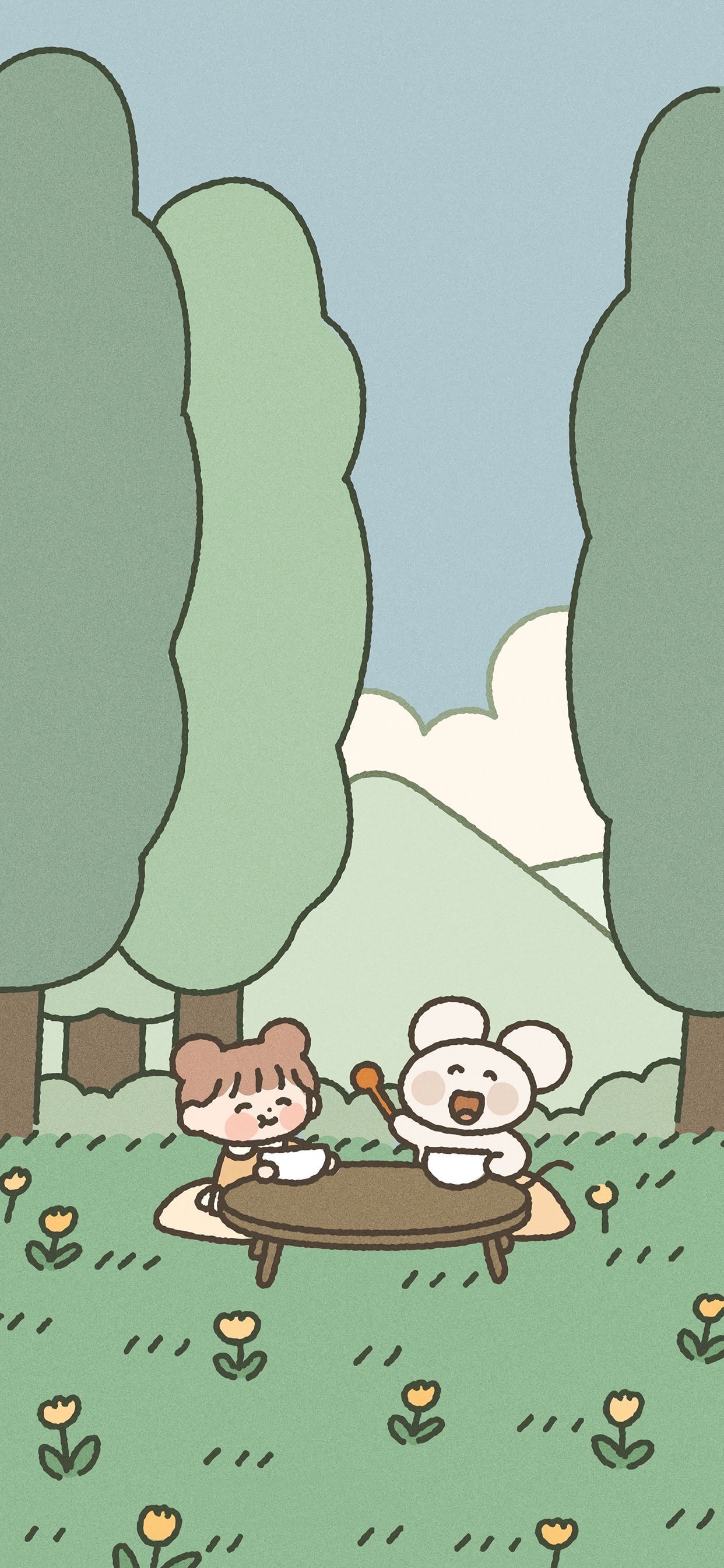 可可爱爱的护眼壁纸来啦_高清图集_新浪网