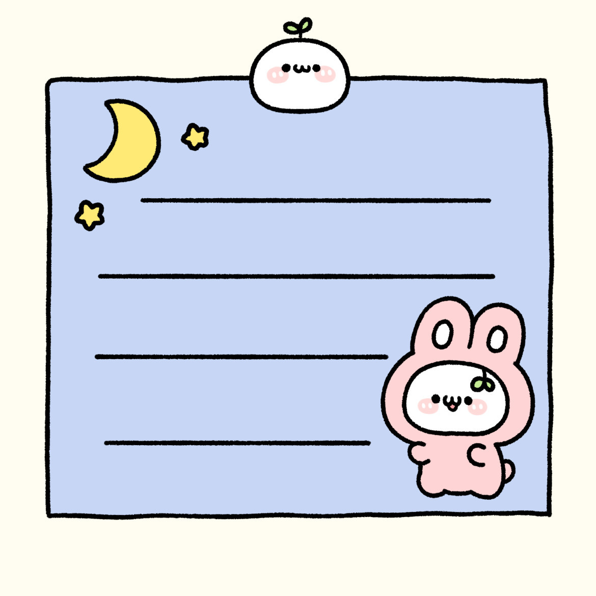 一些团子便利贴贴(25 6106_6107)25来作你的生活小助手!