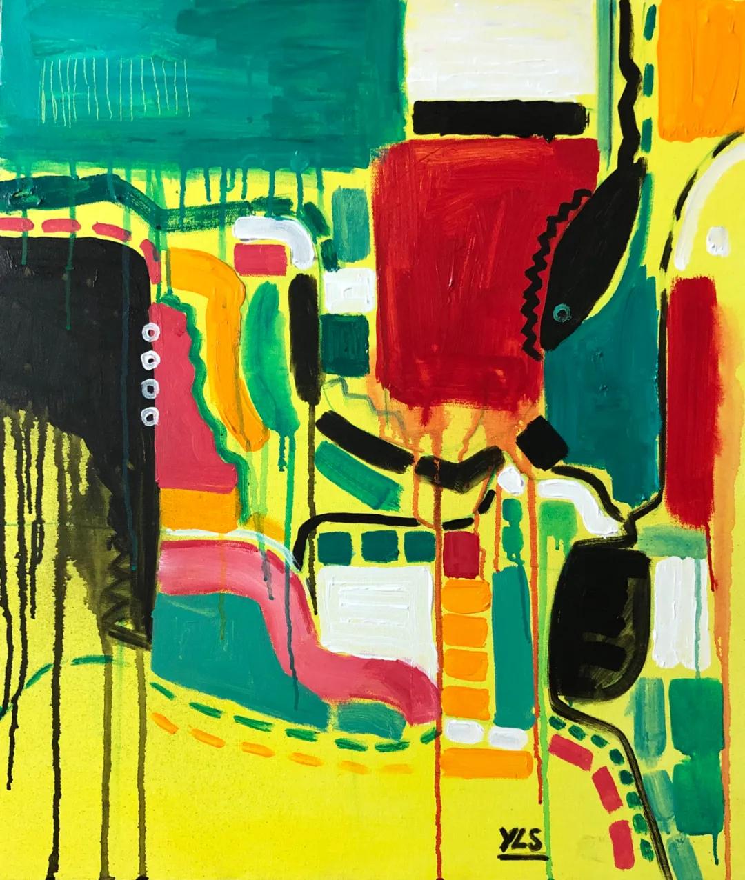 怡品艺术空间:怡品抽象艺术沙龙2021端午专刊|布面|油画|丙烯_新浪