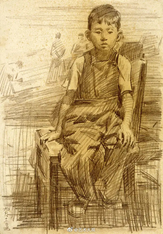 5/ 6董希文油画素描作品专辑-1董希文(1914-1973年),浙江绍兴人,著名