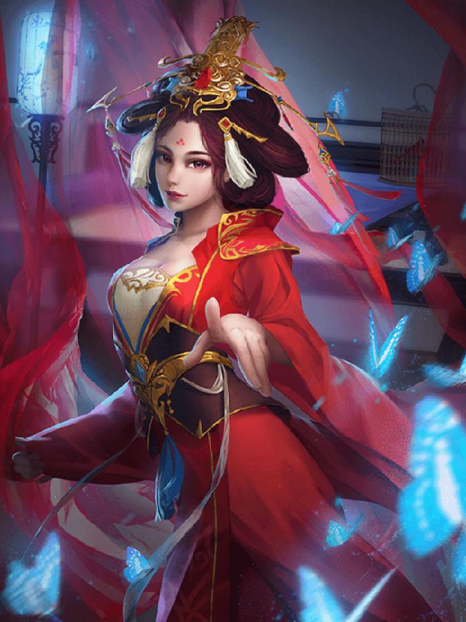 三国杀吴苋的原画中也有鸟笼果然和他有关典故如此隐秘