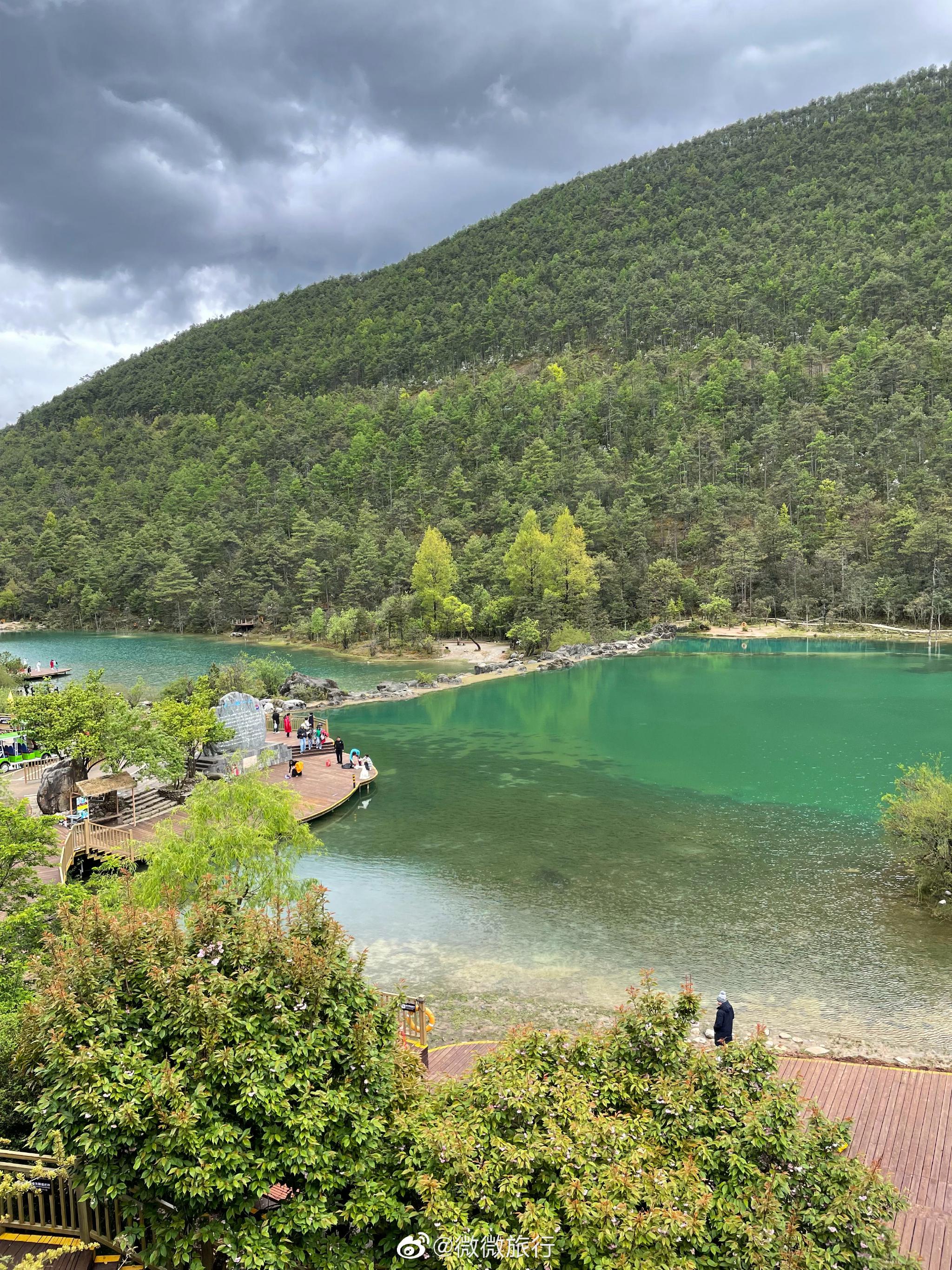 蓝月谷 我一直觉得是大自然给丽江最好的礼物