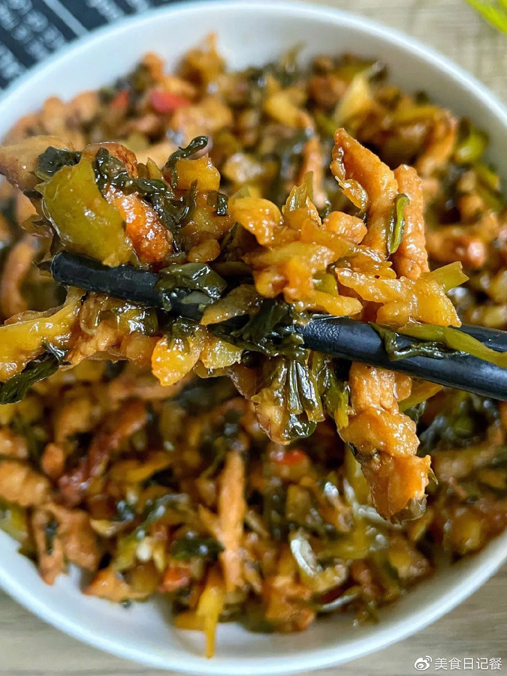 真正的下饭菜,雪菜炒肉丝|炒肉丝|雪菜|猪肉_新浪新闻