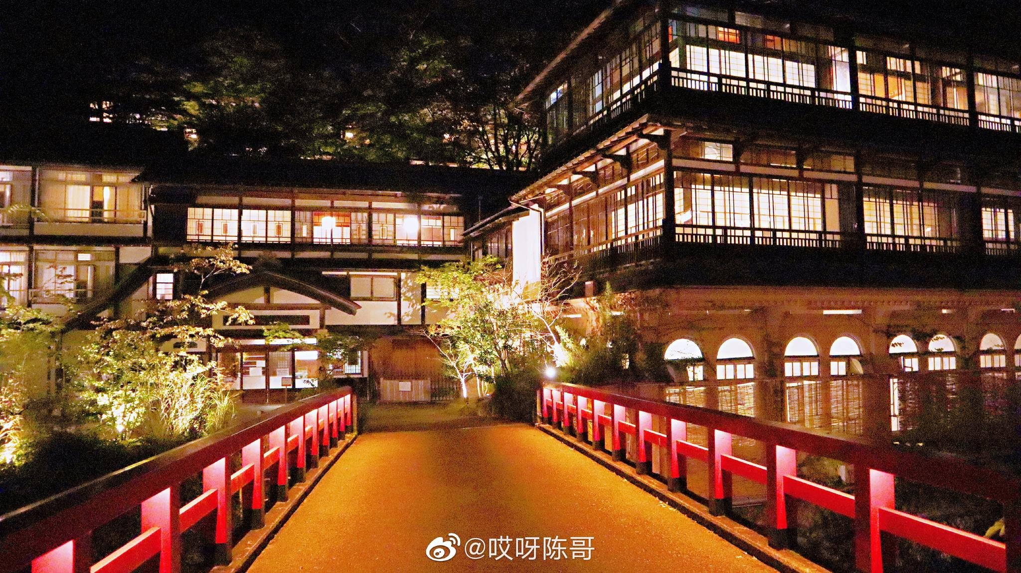 昨天的视频里取景地的照片拿去吧 群马县四万温泉