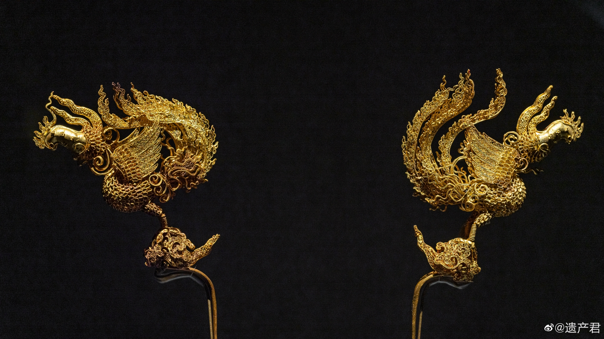 湖北省博物馆明代金凤簪