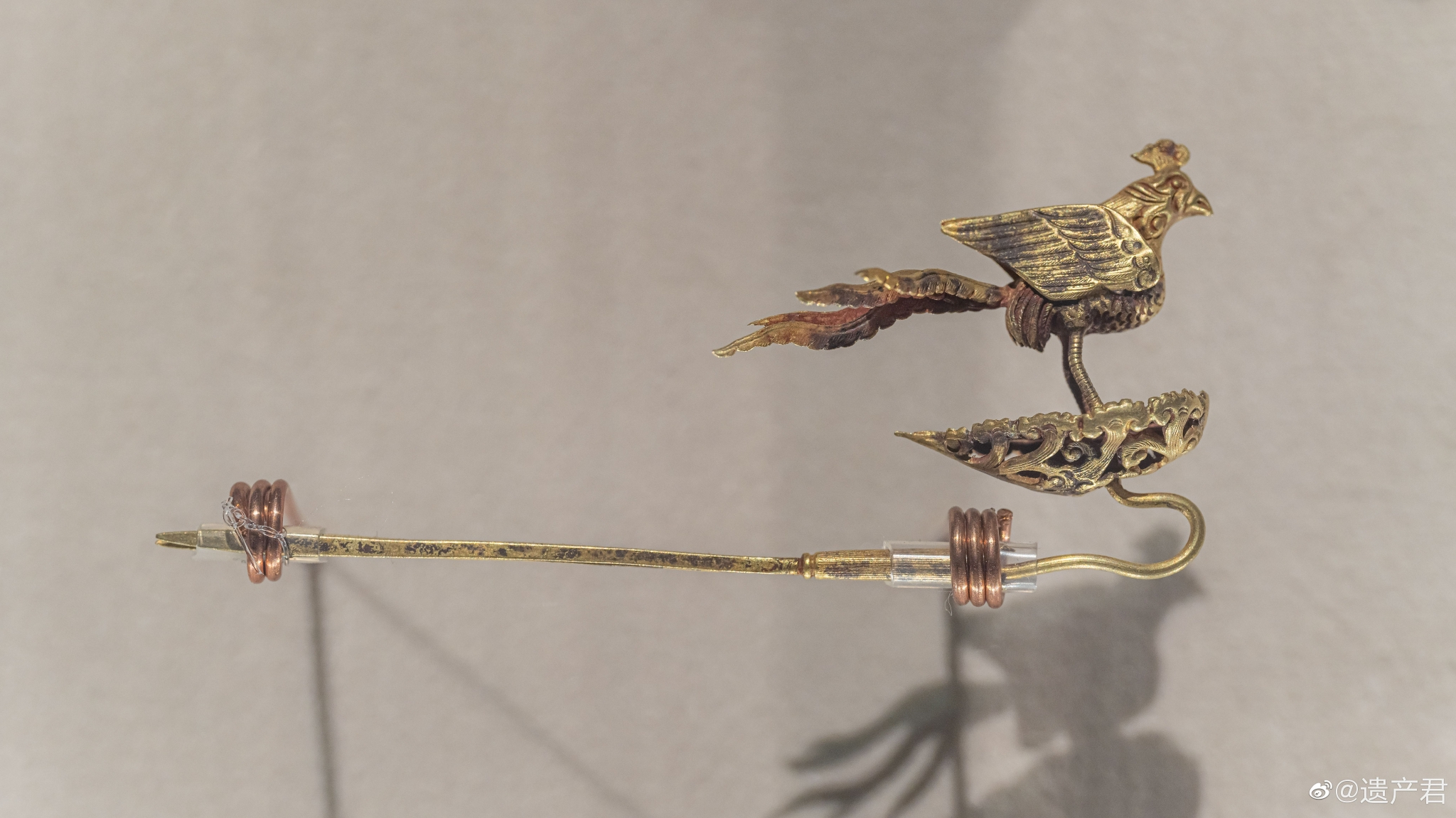 国家博物馆藏辽代立凤金簪