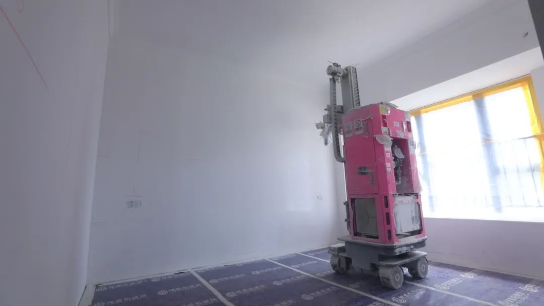 室内喷涂机器人在施工除此之外,工序标准化也是智能建设的一大进步.