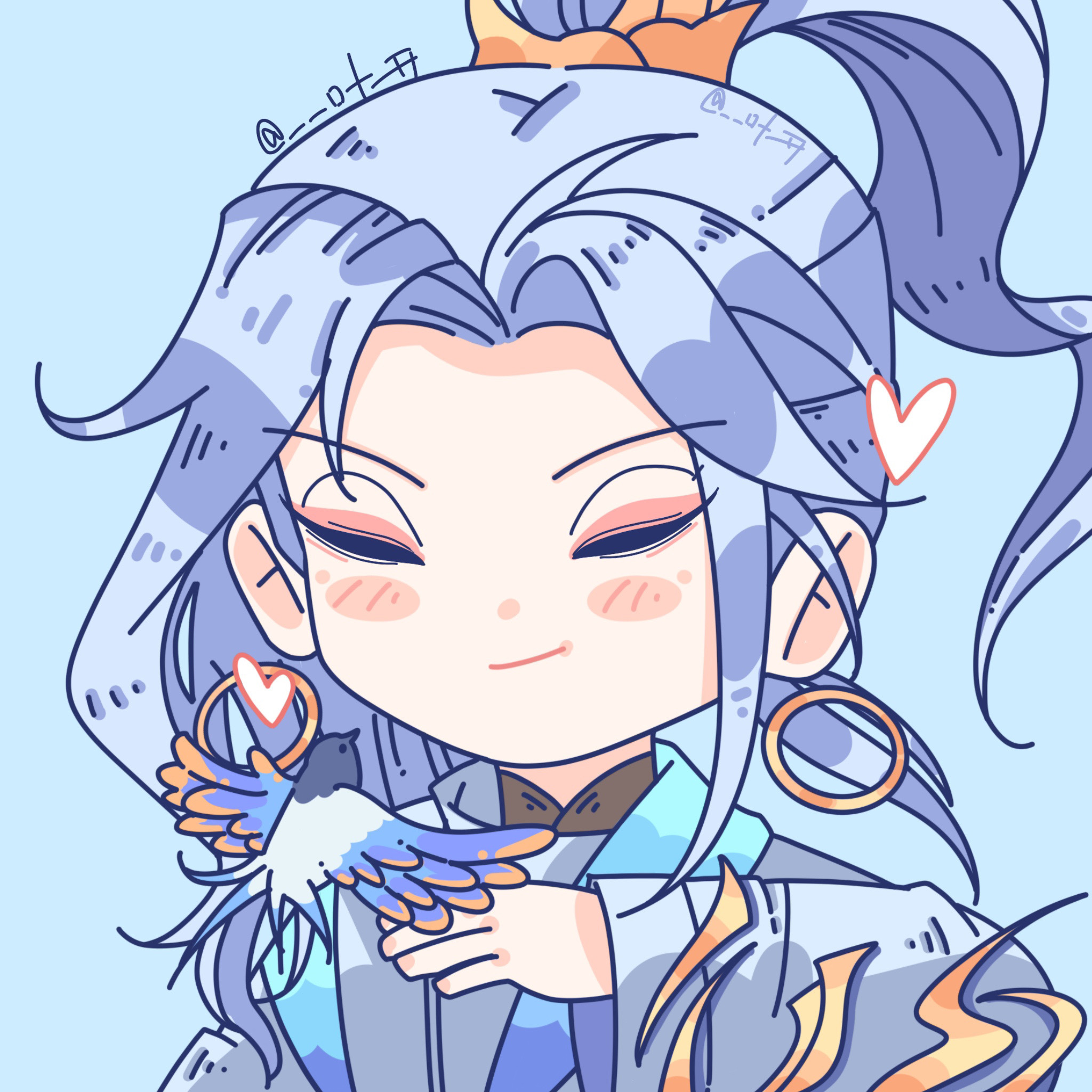 投稿:云中君喜提三迷妹头像……(作者:@__叶开 )_高清图集_新浪网