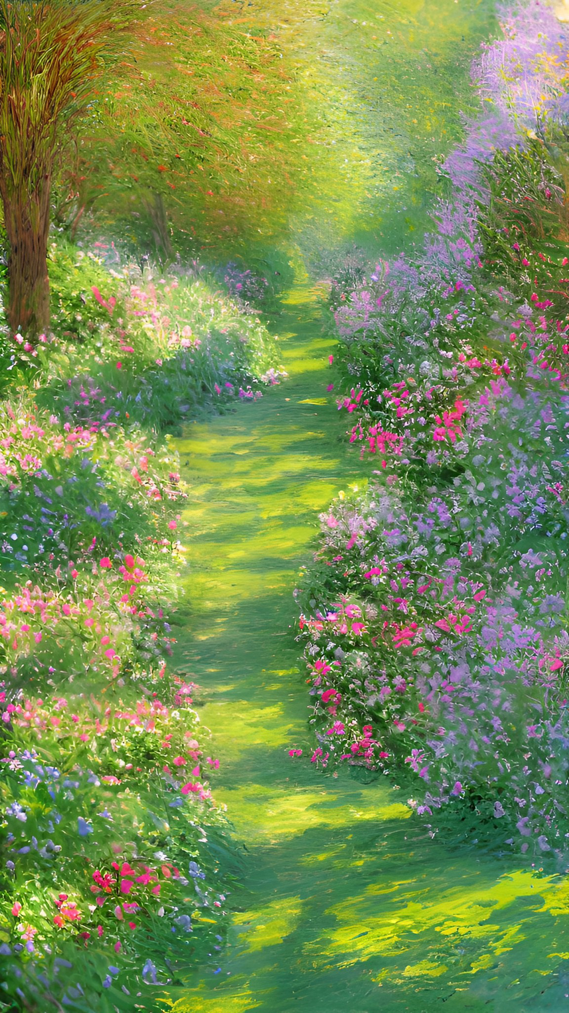 莫奈风的春天 |by 油画里的德拉科