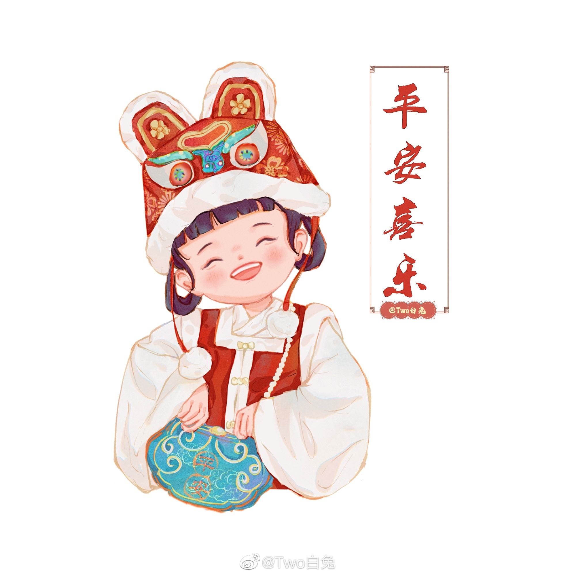 超可爱的牛年新年古风头像_高清图集_新浪网
