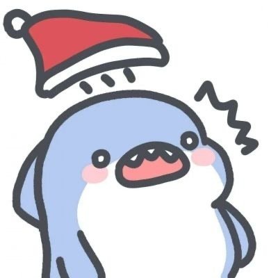 卡通小鲨鱼头像 太萌啦