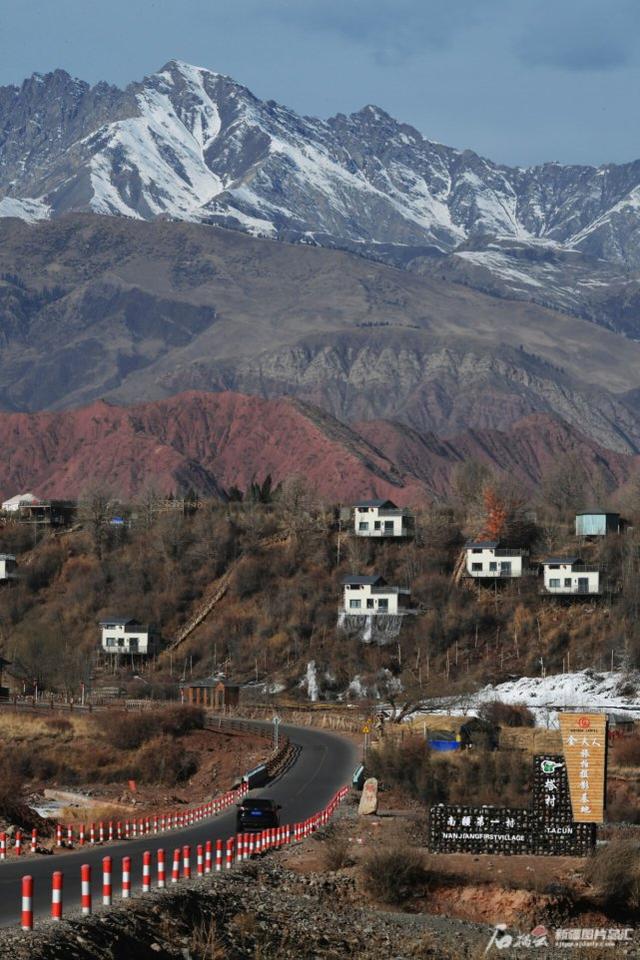 新春走基层丨托木尔峰脚下——"塔村"冬季美景引游客|温宿县|格拉克