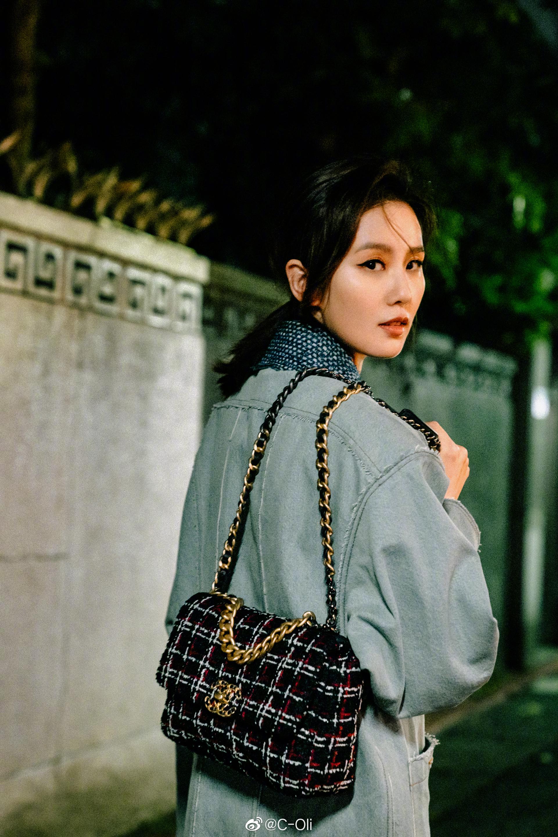 刘诗诗 & chanel 19 bag || 晚风轻拂美人面