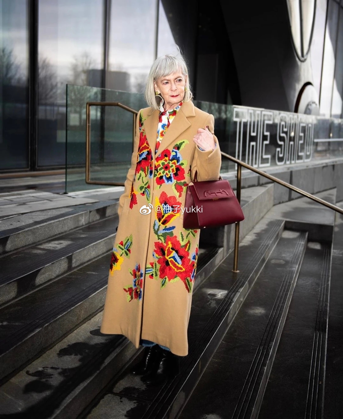 ins上65岁的时尚大姐姐lynslater