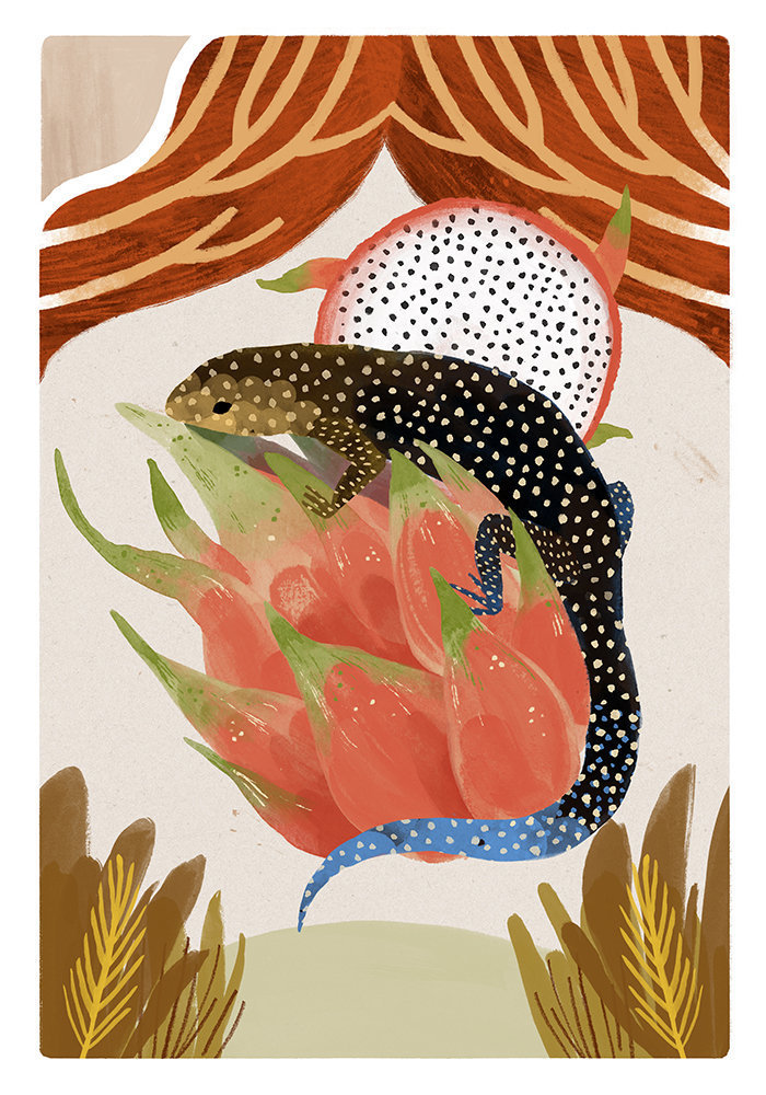 来自插画师cinyeechiu绘画作品