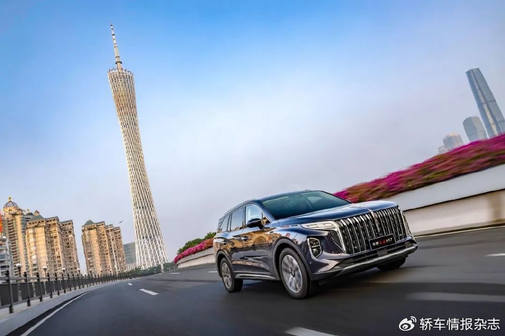 0t,大三排的全新红旗hs7主攻家用-新浪汽车