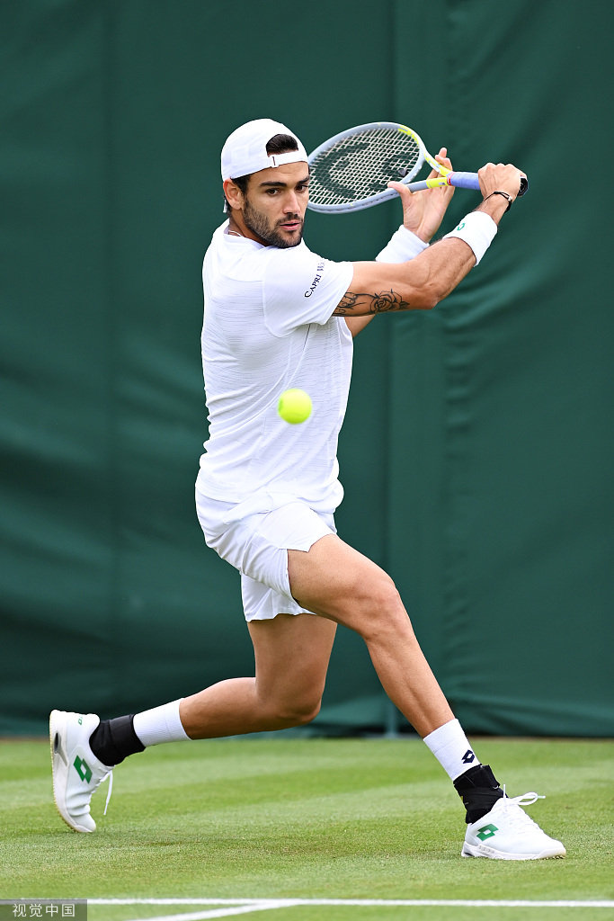 7号种子贝雷蒂尼以6-4/3-6/6-4/6-0送蛋阿根廷选手佩拉