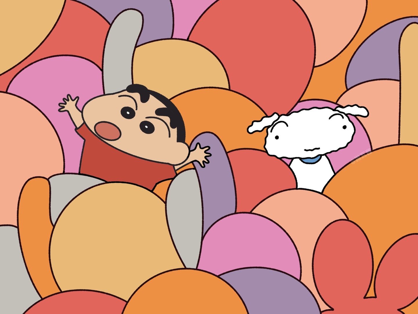 分享一组小新ipad壁纸/ 背景图