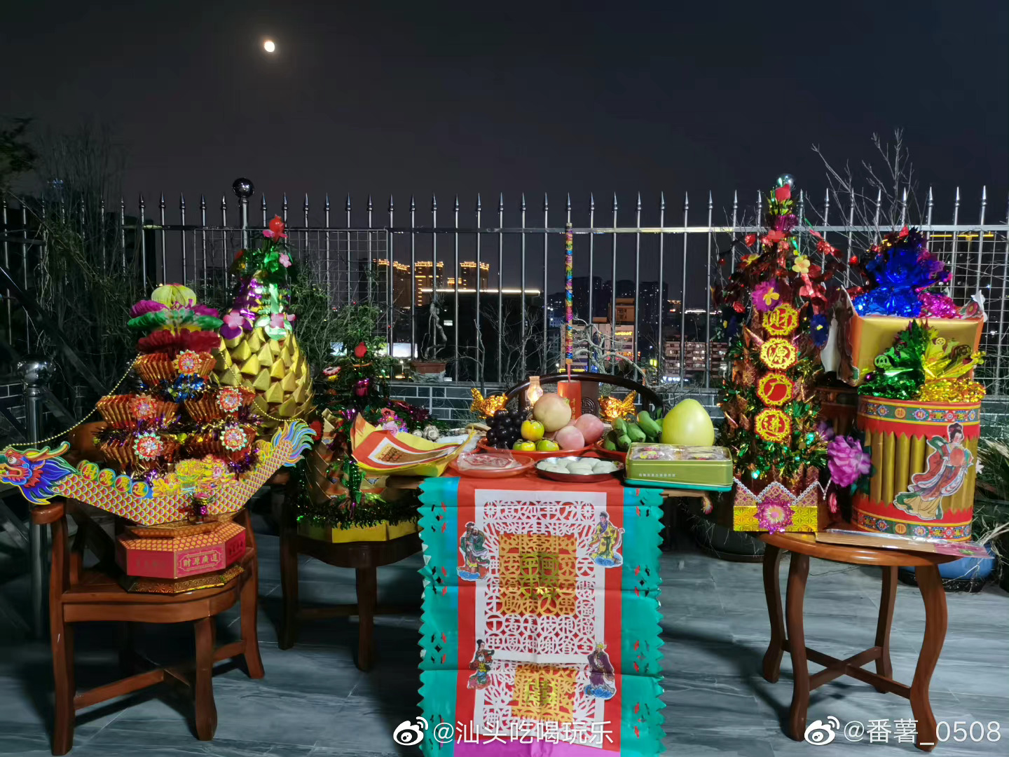 潮汕人的中秋节除了拜月娘赏月|拜月|赏月|鮀_新浪新闻