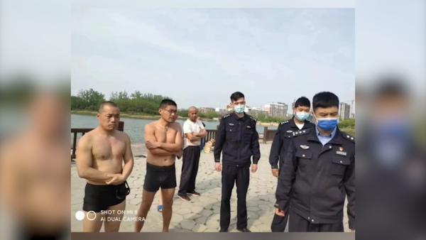 14岁少女和家人发生口角跳湖轻生，商丘四男子一分钟将人救出休闲区蓝鸢梦想 - Www.slyday.coM