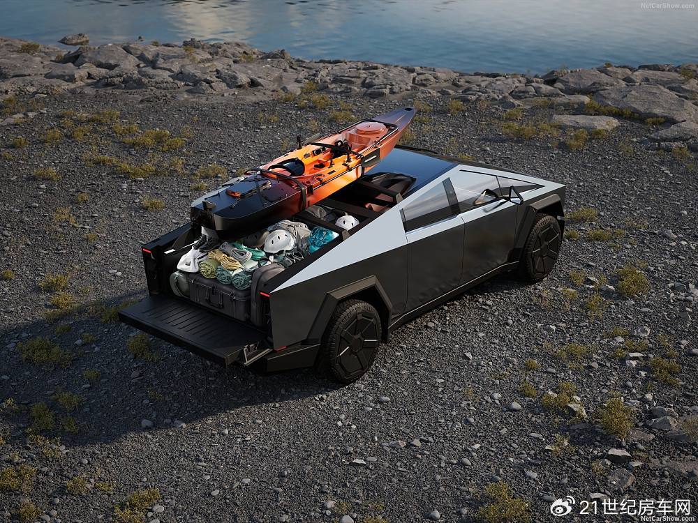 特斯拉cybertruck终于交付性能皮卡房车离我们还远吗