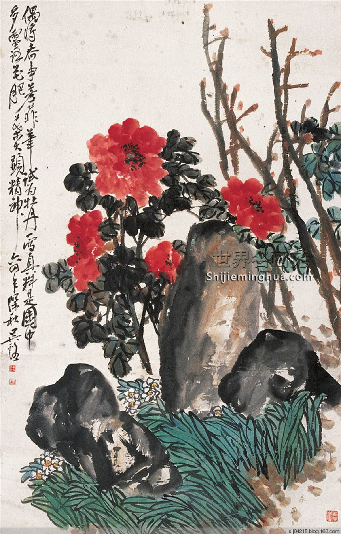 近代大师吴茀之精品花鸟画作品欣赏