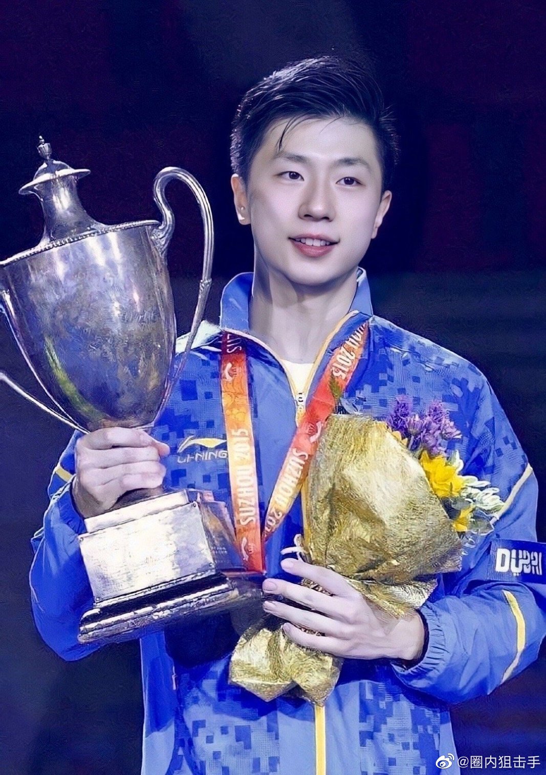 怎么越看马龙越帅啊 喊这句话也是有底气才喊的……|马龙|底气|龙哥_新浪新闻