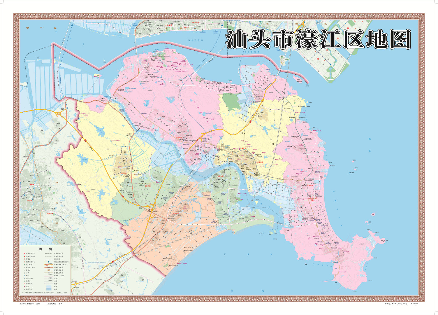 汕头发布最新公众版地图,收藏!