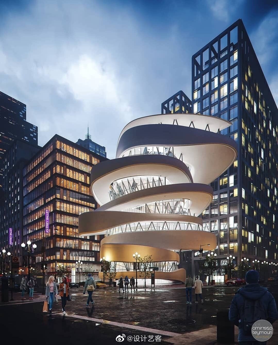 建筑设计|变异的螺旋