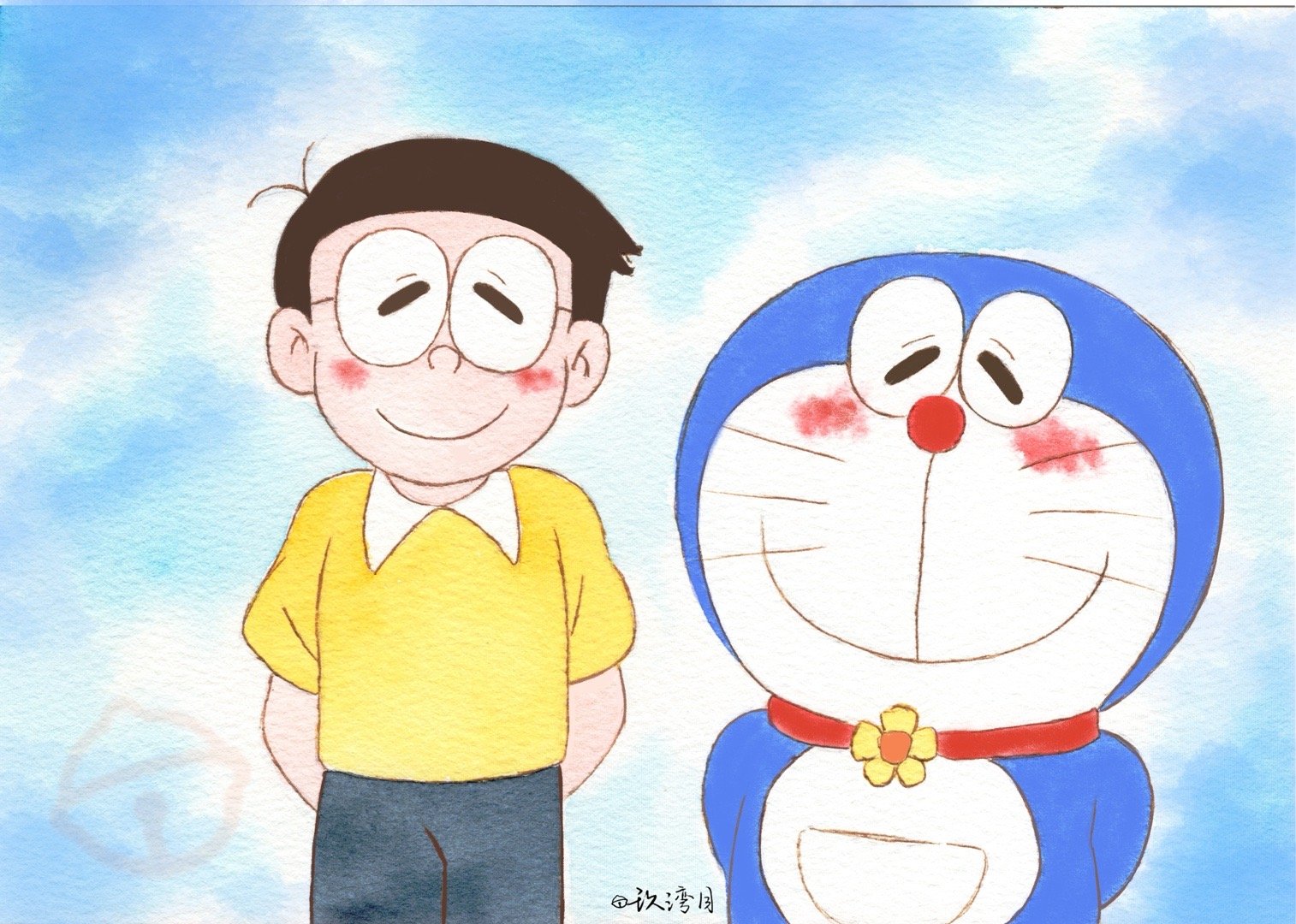 cp小叮当和大雄今日出道